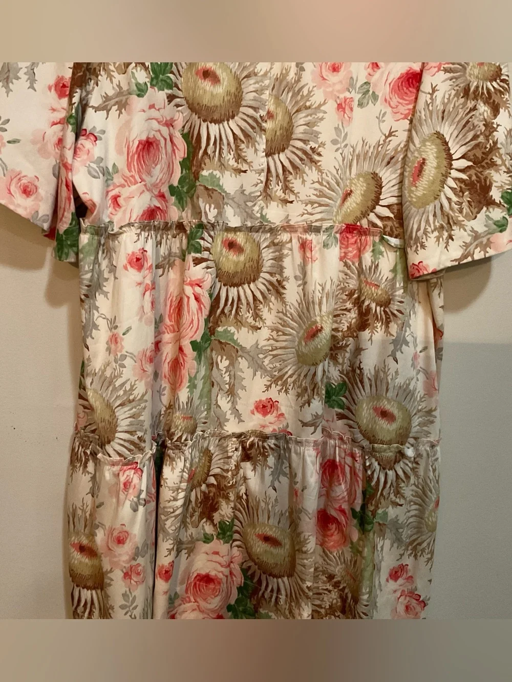 Tuckernuck Sun Faded Floral Crawford Mini Dress.